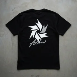 Lookism Black Allied Crew T-Shirt